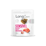 Snack LongCare Funcional Sensível para Cães Adultos Salmão e Tilápia 250G