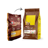 Ração Quatree Supreme para Gatos Castrados Sabor Frango e Batata Doce