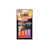 Petisco Sheba Cremoso Sabores Atum e Atum & Camarão Gatos Adultos 4 Unidades