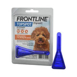 Antipulgas e Carrapatos Frontline Topspot para Cães de 1 a 10kg 0,67 ml