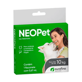 Antipulgas e Carrapatos Neopet Cães até 10kg 0,67 ml