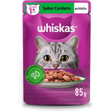 Ração Úmida Whiskas Sachê Adulto Cordeiro 85GR
