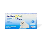 Vermífugo Helfine Plus para Cães 4 Comprimidos