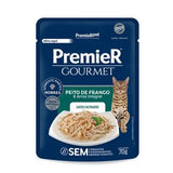 Ração Úmida Premier Gourmet Gatos Castrados Frango 70 g