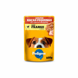 Ração Úmida Pedigree Sachê Frango ao Molho para Cães Adultos de Raças Pequenas 100g