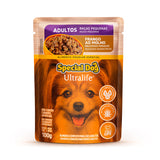 Ração Úmida Special Dog Ultralife para Cães Adultos de Porte Pequeno Sabor Frango ao Molho 100g