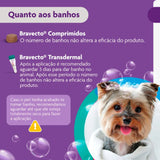 Antipulgas e Carrapatos Bravecto 20 a 40 kg Cães 1000mg 1 comprimido