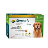 Antipulgas Simparic 20 a 40kg Cães 80mg
