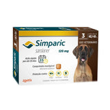 Antipulgas Simparic 40 a 60kg Cães 120mg