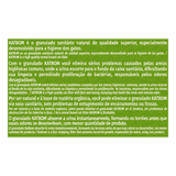 Areia para Gato Katbom Natural Granulado Higiênico Capim Limão