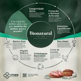 Ração Bionatural Prime para Cães Sênior 7+ de Raças Médias e Grandes Sabor Frango, Blueberry, Coco e Cevada 15Kg