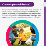 Antipulgas e Carrapatos Bravecto 4,5 a 10 kg para Cães 250mg 1 comprimido