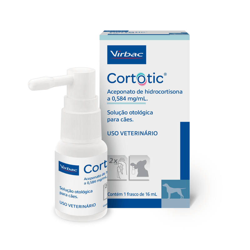Cortotic Solução Otológica Virbac 16 ml