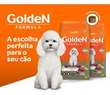 Ração Golden Formula Cães Adultos Raças Pequenas Carne e Arroz Mini Bits