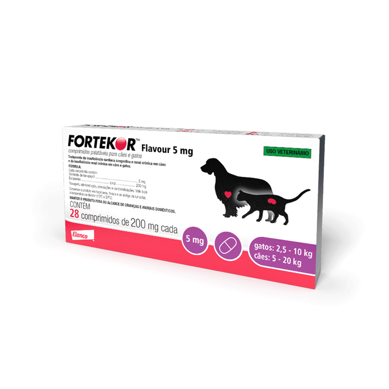 Fortekor Insuficiência Cardíaca e Renal 5 mg