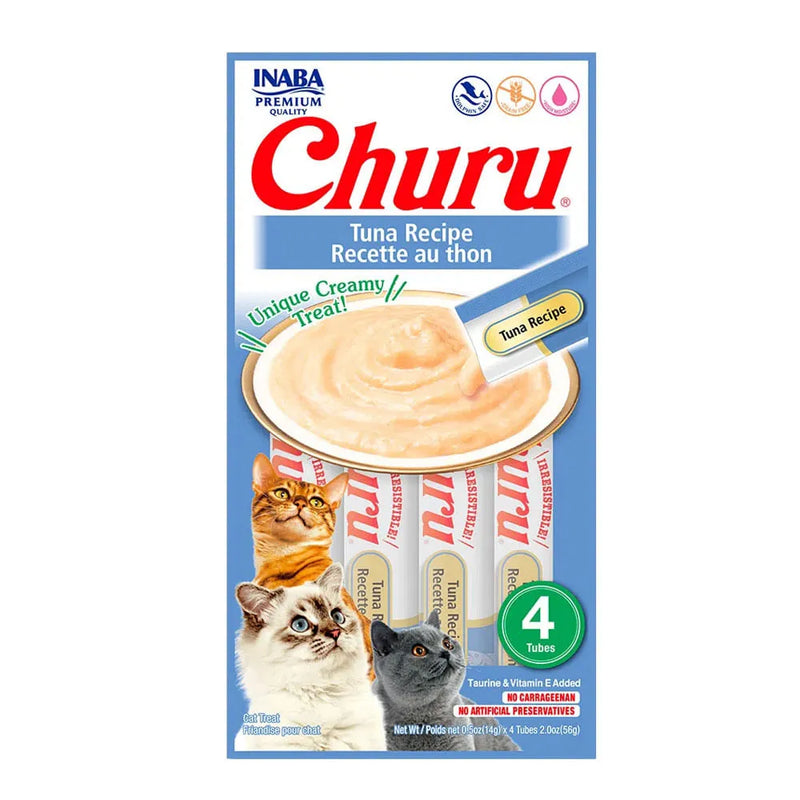 Petisco Churu Cremoso Atum para Gatos 56 g