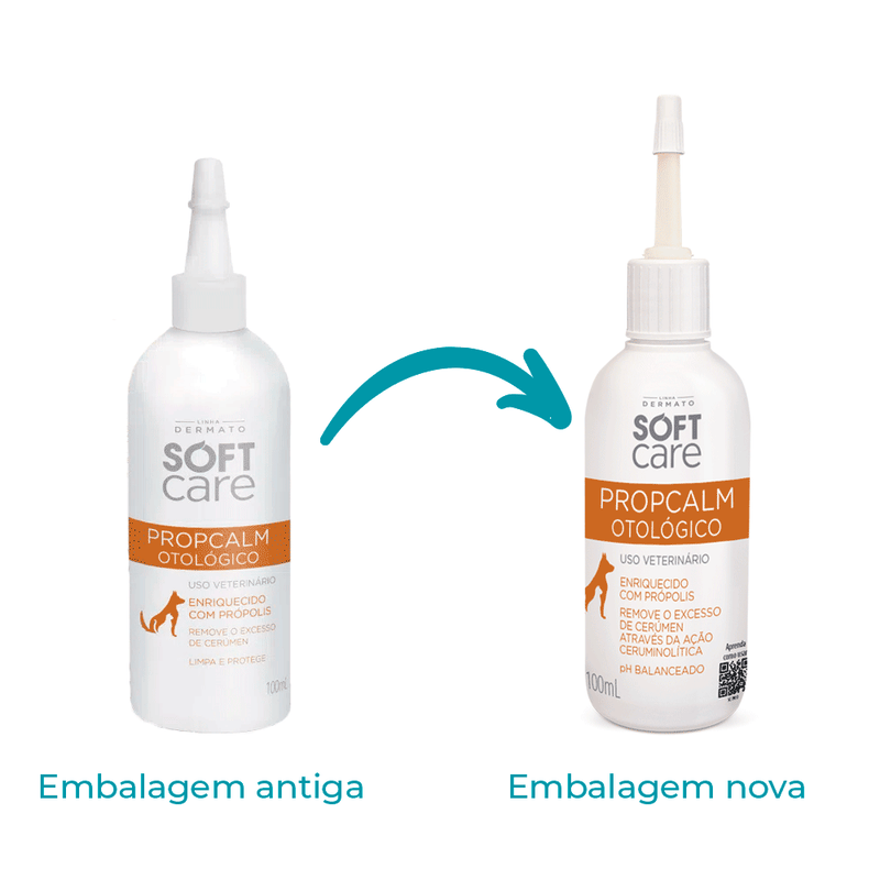 Propcalm Otológico Limpeza Auricular com Própolis Soft Care 100 ml