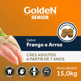 Ração Golden Fórmula Sênior Frango e Arroz 15 kg