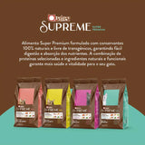 Ração Quatree Supreme Gatos Filhotes Salmão e Batata-doce