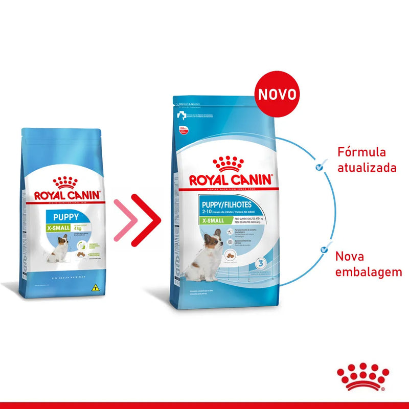 Ração Royal Canin X-Small Cães Filhotes