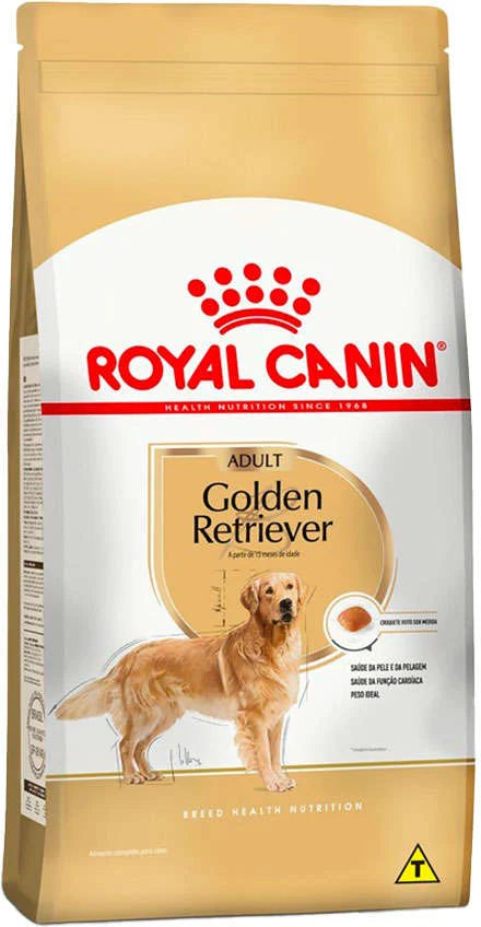 Ração Royal Canin para Cães Adultos da Raça Golden Retriever 10kg