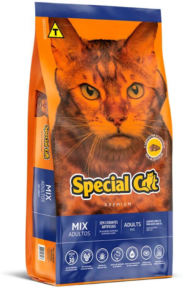 Ração Special Cat Mix Premium para Gatos Adultos