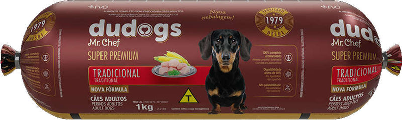 Ração Úmida Dudogs Mr Chef Tradicional para Cães Adultos