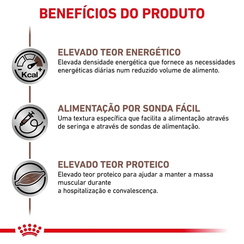 Ração Úmida Royal Canin Recovery Cães e Gatos 195 g