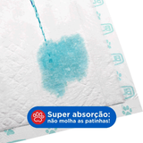 Tapete Higiênico Blue Premium 82x60cm para Cães