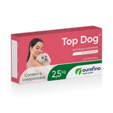 Vermífugo Top Dog para Cães 2,5kg 4 comprimidos