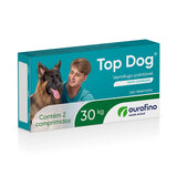 Vermífugo Top Dog para Cães 30kg 2 comprimidos