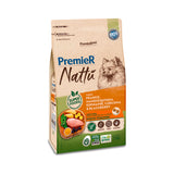 Ração Premier Nattu para Cães Adultos de Porte Pequeno Sabor Mandioquinha 1kg