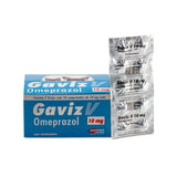 Gaviz V Omeprazol 10mg Strip com 10 Comprimidos