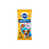 Petisco Pedigree Dentastix Cuidado Oral Para Cães Adultos Raças Pequenas 3 Sticks 45g