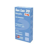 Sec lac Antigalactogênico para Cadelas e Gatas 2 mg