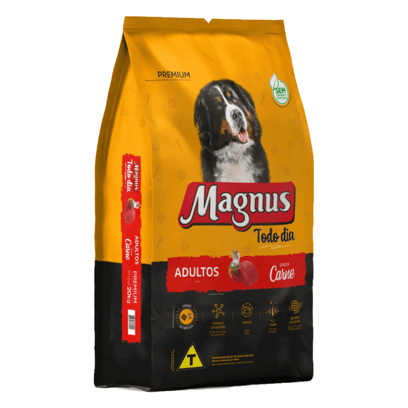 Ração Magnus Todo Dia Cães Adultos Carne