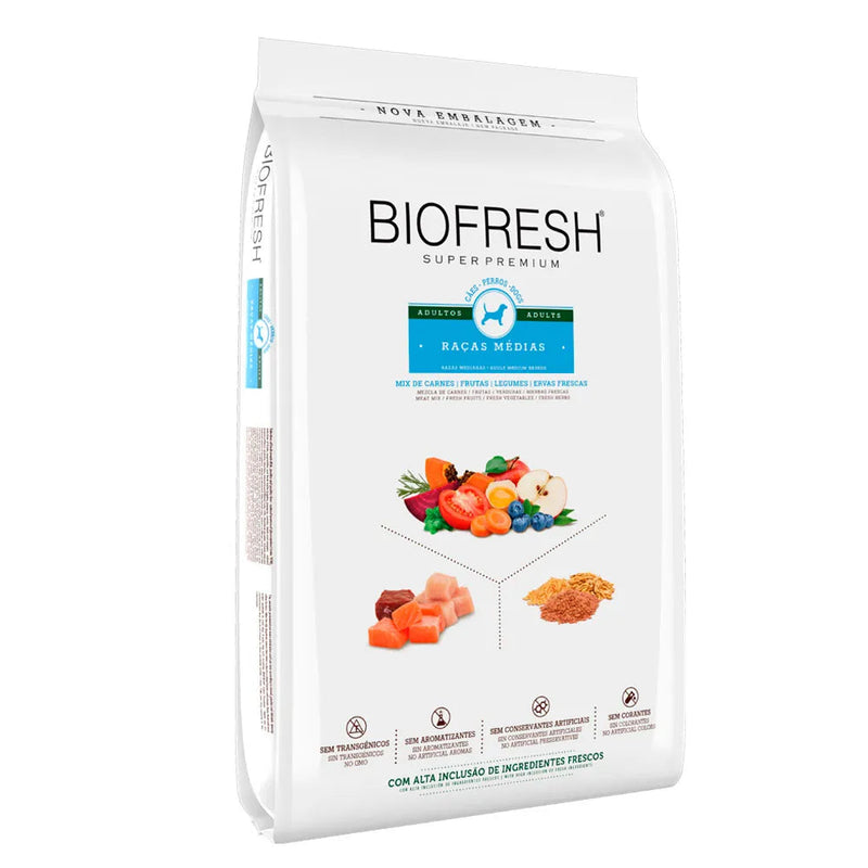 Ração Biofresh para Cães Adultos de Raças Médias