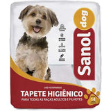 Tapete Higiênico Sanol Dog 14 unidades