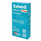Zelotril 50mg Antibacteriano para Cães e Gatos 12 comprimidos