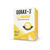 Ograx-3 1000mg para Cães e Gatos Avert 30 cápsulas