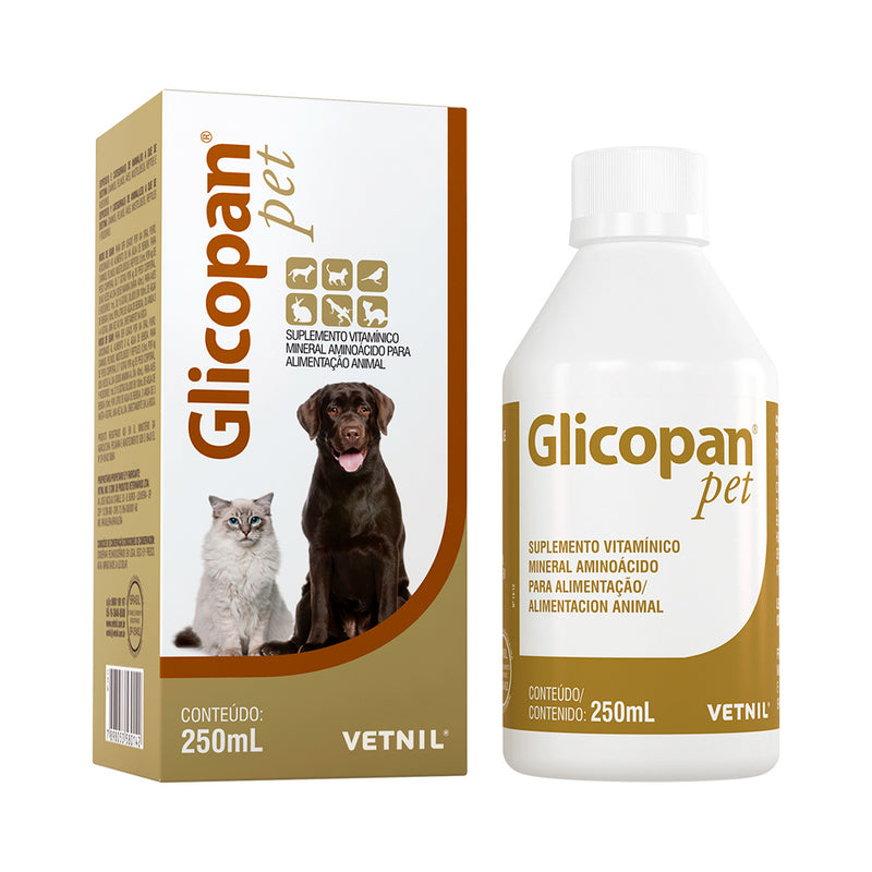 Glicopan Pet Suplemento Alimentar 250 ml